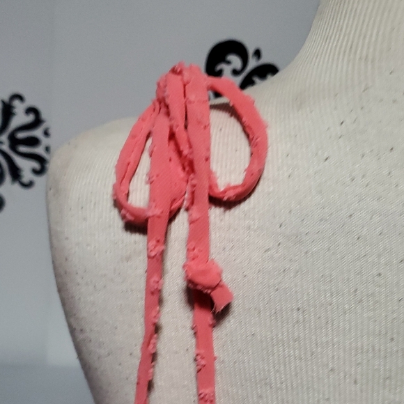 Wild Fable Orange Ruched Babydoll Sundress - Picture 4 of 9